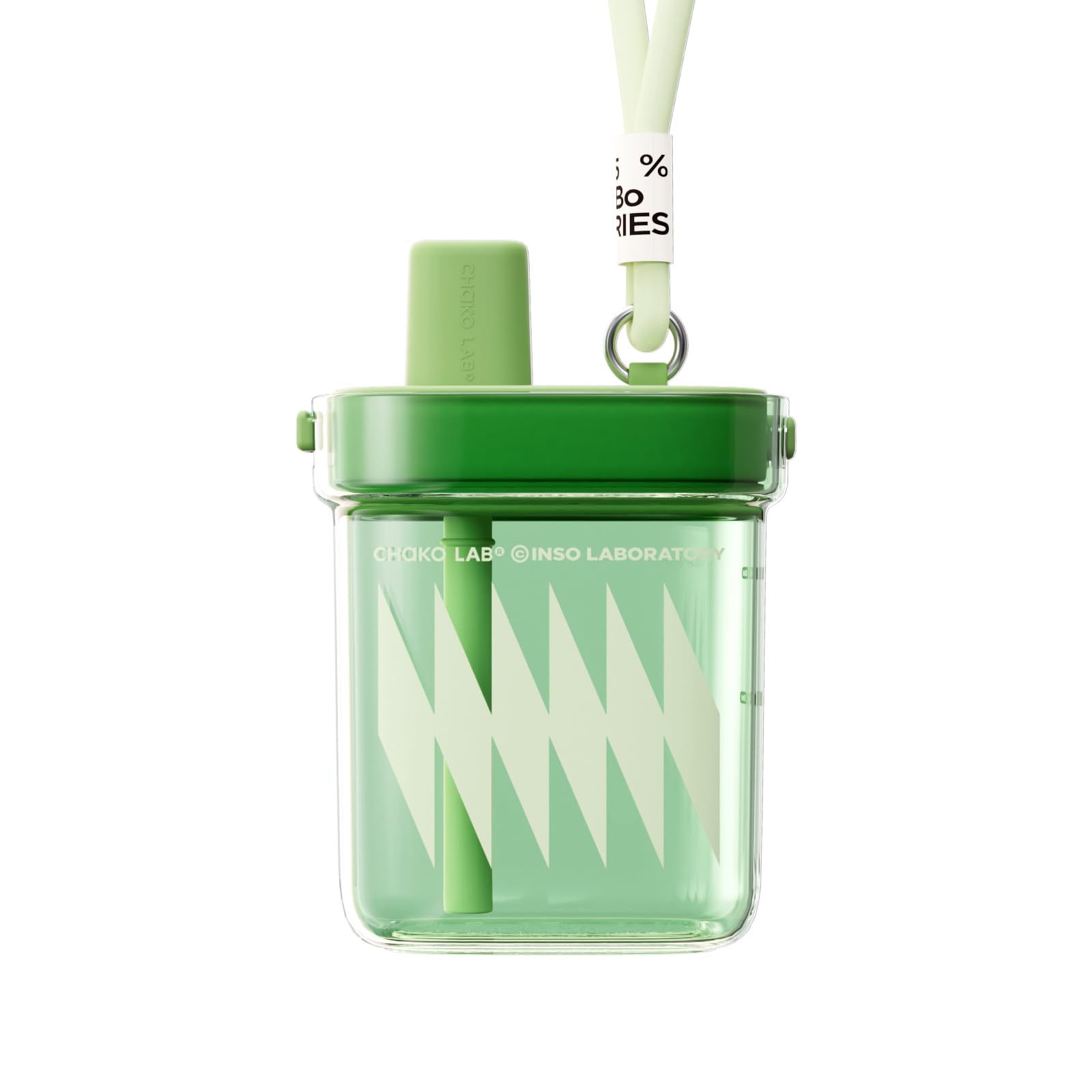 Amazon.com: CHAKO LAB Botella de agua plana portátil (24 onzas